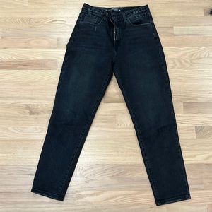 Black denim jeans like new